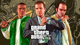 Grand Theft Auto V Vídeo oficial de gameplay [upl. by Melodie]