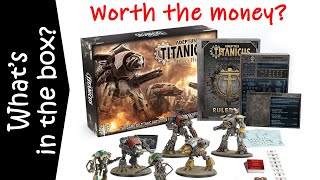 Adeptus Titanicus The Horus Heresy Starter Set  Unboxing and Review [upl. by Harle]