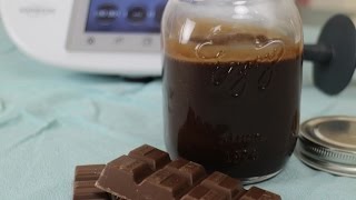 Chocolade pasta homemade met de Thermomix TM5 door kookrevolutienl [upl. by Sephira]