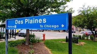 Day out at Taste of Des Plaines 2019 Metra Train to Chicago 😃 [upl. by Kcirrez332]