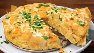 Just cut 5 potatoes and the result will surprise you An Easy Potatoes and Eggs Recipe [upl. by Tabbi]