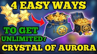 4 Legit Ways to Get Crystal of Aurora  MOBILE LEGENDS TRICK ✅ [upl. by Oilla]