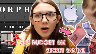 NO BUDGET SECRET SANTA PRESENT SHOPPING  ££££  VLOGMAS DAY 15 [upl. by Ollie]