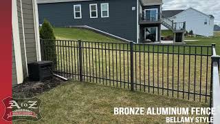 Bronze Aluminum Fence [upl. by Anyale]