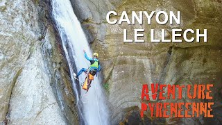 canyoning dans les Gorges du Llech  Pyrénées Orientales 4k [upl. by Ladonna]