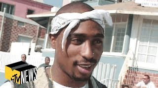 Tupac on Growing Up Poor His Rise to Fame amp His Future 1995  MTV News [upl. by Travus871]