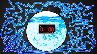 1 Minute Timer Bomb WATER 💦 [upl. by Melloney]