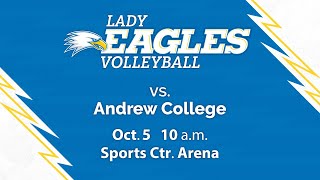 Lady Eagles Volleyball vs Andrew College at 10 am on 10524 [upl. by Lauretta]