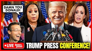 Trump Press Conference LIVE Right NOW after Judge NUKES Georgia Charges  ABC News Debate RIGGED [upl. by Ettenahc]