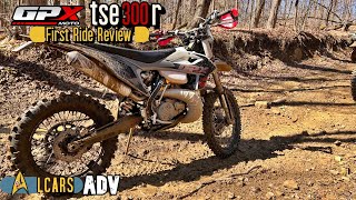 GPX tse300r First Ride Review [upl. by Adlei492]