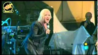 Cyndi Lauper  The Goonies R Good Enough LIVE [upl. by Ellennaj]