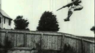 Caicedo with pole tight rope walking edison film 1894 [upl. by Aniryt792]