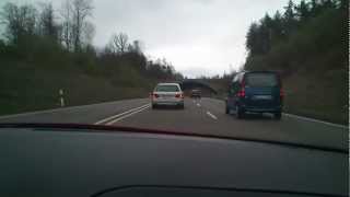 BMW E31 850i vs Porsche Cayenne [upl. by Ahsatsana]