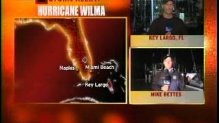 Hurricane Wilma Coverage Day Before 10232005  The Weather Channel [upl. by Ardelis767]