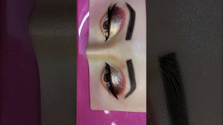 Bridal eye makeup like quickandeasymakeuplook makeup makeupartist eyemakeuptutorial share [upl. by Oijile]