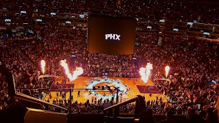 Phoenix suns vs New York knicks December 15th with ring of honor [upl. by Ardnaet611]