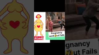 Pregnancy Workout Fails 🤣funny shortsviral follow friends followme AwesomeMarketplace [upl. by Reger]