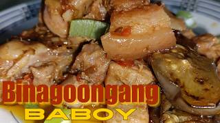 Binagoongang Baboy Malasa  Pork Recipe  Tomatos Kitchen [upl. by Braynard140]