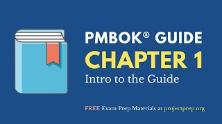 PMBOK® Guide 6th Edition – Chapter 1 – Intro to the Guide [upl. by Richey]