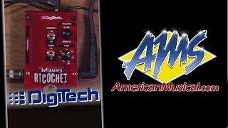 Digitech Ricochet Overview  DigiTech Whammy Ricochet Effects Pedal [upl. by Mateo853]