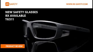 New Prescription Safety Glasses T6511  ANSI Z87  RX Safety [upl. by Ellerud]