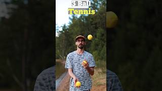 Easy Juggling trick 3 ball Tennis juggling jugglingballs tricks juggle [upl. by Delia]