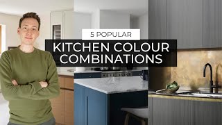 5 Kitchen Colour Combinations That Just Work 🎨 [upl. by Nnylf]