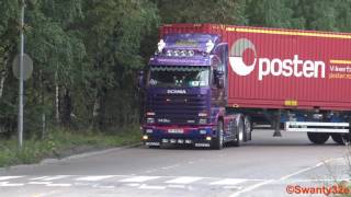 4K Scania 143M 500 6x2 V8 Sound  Nitteberg [upl. by Newo]