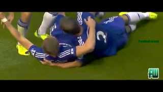 Burnley vs Chelsea Great Team Goal Shurrle [upl. by Fabron]