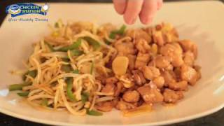 Chicken Teppanyaki with Sauteed Vegetables [upl. by Lienhard396]