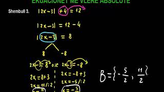 7 Matematika Klasa 9 Mesimi 7 Ekuacionet me vlerë absolute [upl. by Lawan]