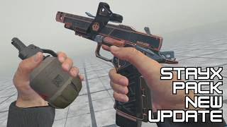 Everything NEW in Stayxs Weapon Pack v08  Bonelab Mods [upl. by Jann394]