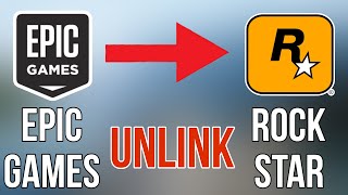 How To Unlink EPIC Games Account From Rockstar Social Club [upl. by Yatnuahc]