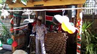 Githinji singing Msichana Wa Elimu by Daudi Kabaka [upl. by Lowry587]