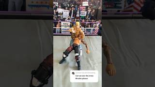 HOW TO DO THE CROSS RHODES romanreigns codyrhodes wwefigures actionfigures kidsvideo [upl. by Cardon271]