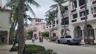 Worth Ave Palm beach bikers by realtor Valentina 5613359459 [upl. by Eiveneg]