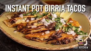 Beef Birria Tacos Using the Instant Pot Recipe [upl. by Clynes]