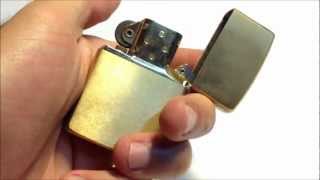 Commemorative 1991 Zippo Solid Brass Unboxing [upl. by Biel47]