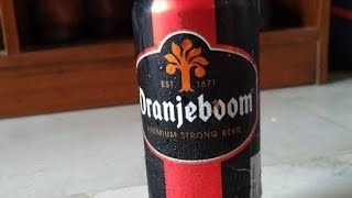 oranjeboom beer tasting and review in India super strong beer [upl. by Uchish]