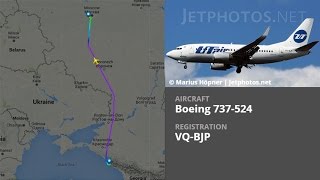 UTair Boeing 737524 VQBJP  Sochi Adler AER ✈ Moscow Vnukovo VKO  UT268 [upl. by Aserret781]