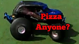 Traxxas Skully Pizza Tires EXTREME TIRE BALLOONING [upl. by Xino]