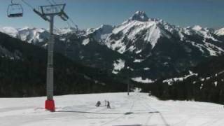 Ski resort Chapelle dAbondance French Alps [upl. by Summer]