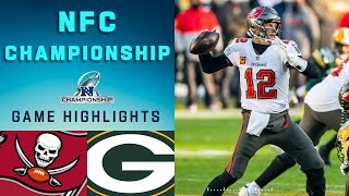 Buccaneers vs Packers NFC Championship Game Highlights  NFL 2020 Playoffs [upl. by Ruthann]