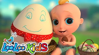 Humpty Dumpty  The Little Green Frog more Kids Songs and Nursery Rhymes by LooLoo Kids [upl. by Retnyw]