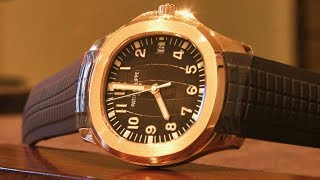 Review Patek Philippe Aquanaut Reference 5167R [upl. by Ahsirpac]