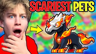 Top 5 SCARIEST Pets in Prodigy RARE [upl. by Eeresed]