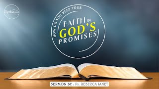 HOW DO YOU KEEP YOUR FAITH IN GODS PROMISES  08 OCT 2023 [upl. by Nimajnab]