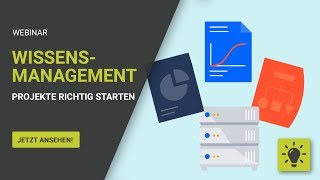 Webinar WissensmanagementProjekte richtig starten OnlineKonferenztag [upl. by Esidnac]