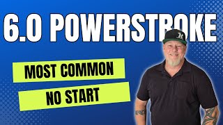 60 POWERSTROKE Common No Start amp How to Fix It [upl. by Nauqad]