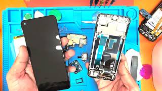 Realme 9 pro plus lcd replacement  how to replace the lcd of a Realme 9 pro plus [upl. by Mich847]